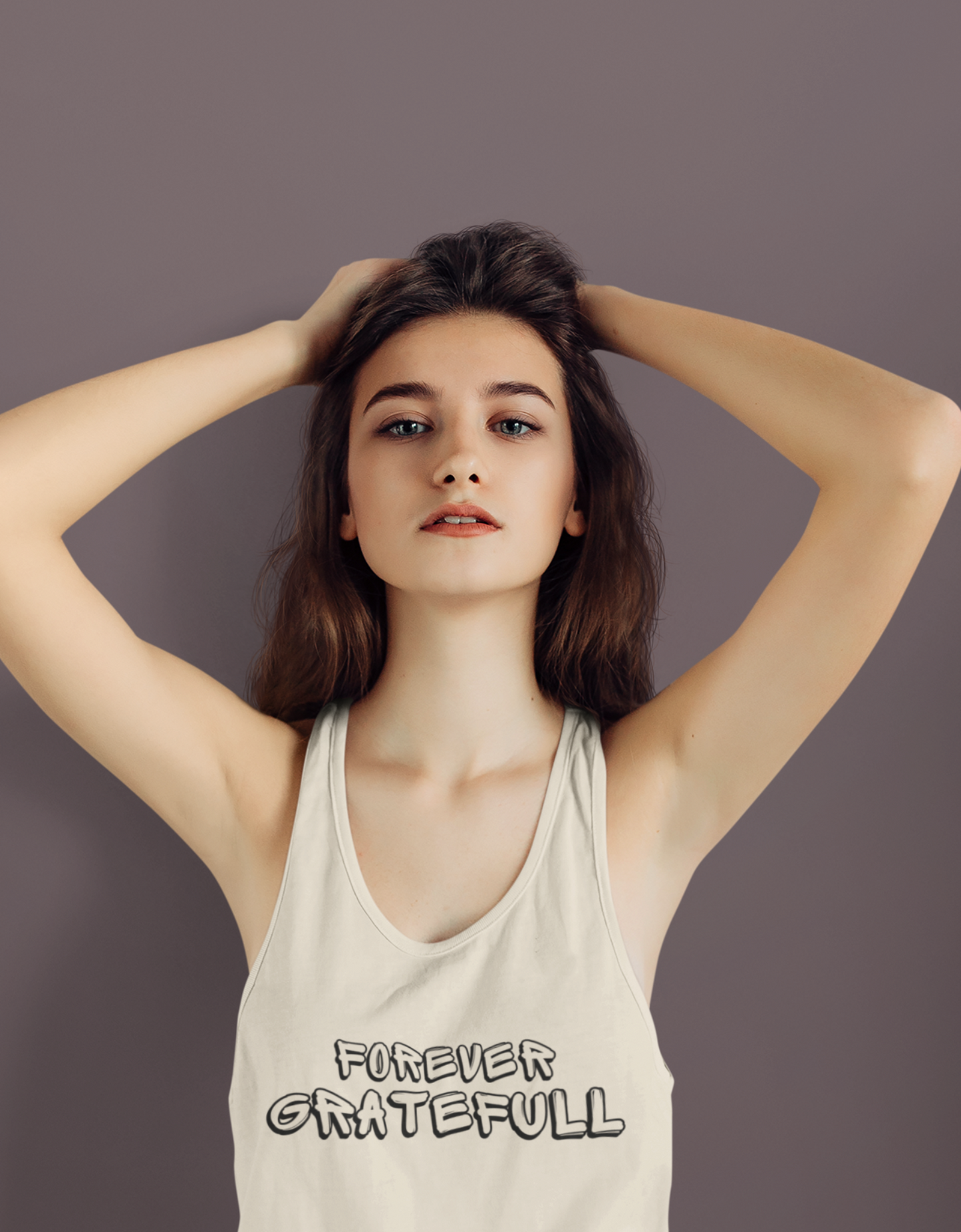 "Gratefull" Tank Top Gym Fit