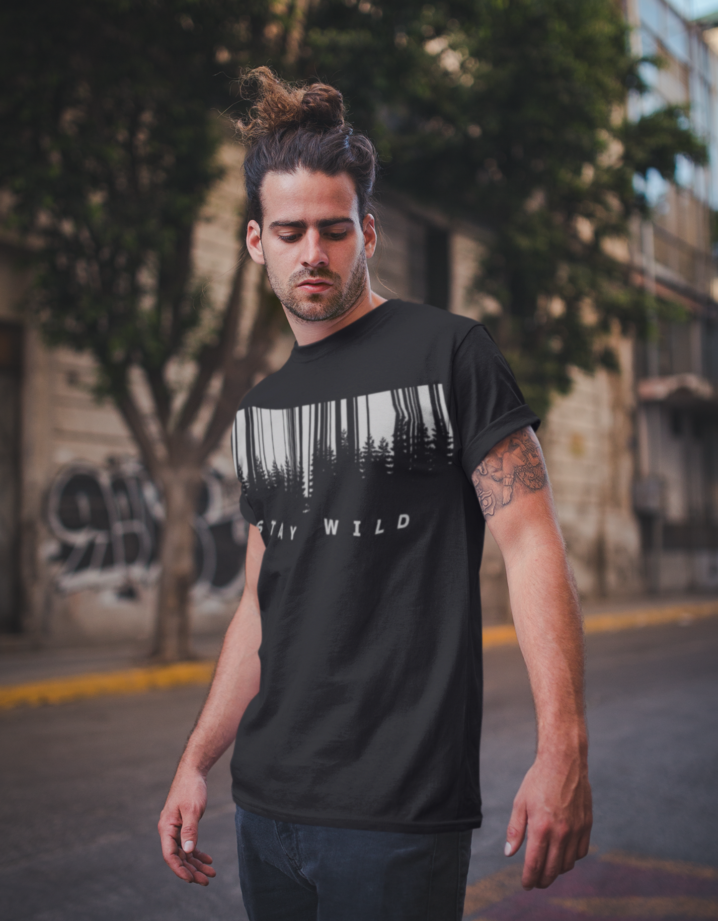 "Stay wild" T shirt