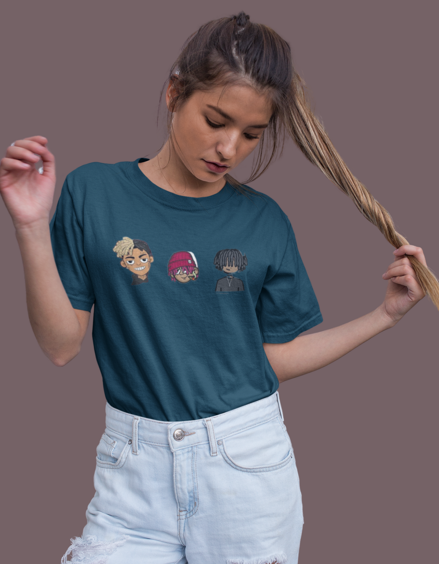 "Aqua" Oversize T