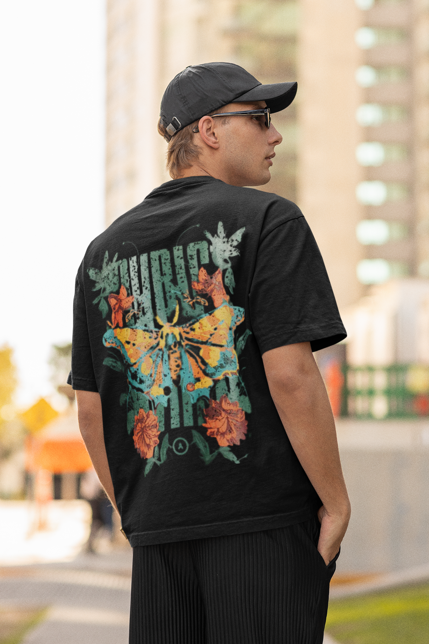 "Butterfly" Oversize T
