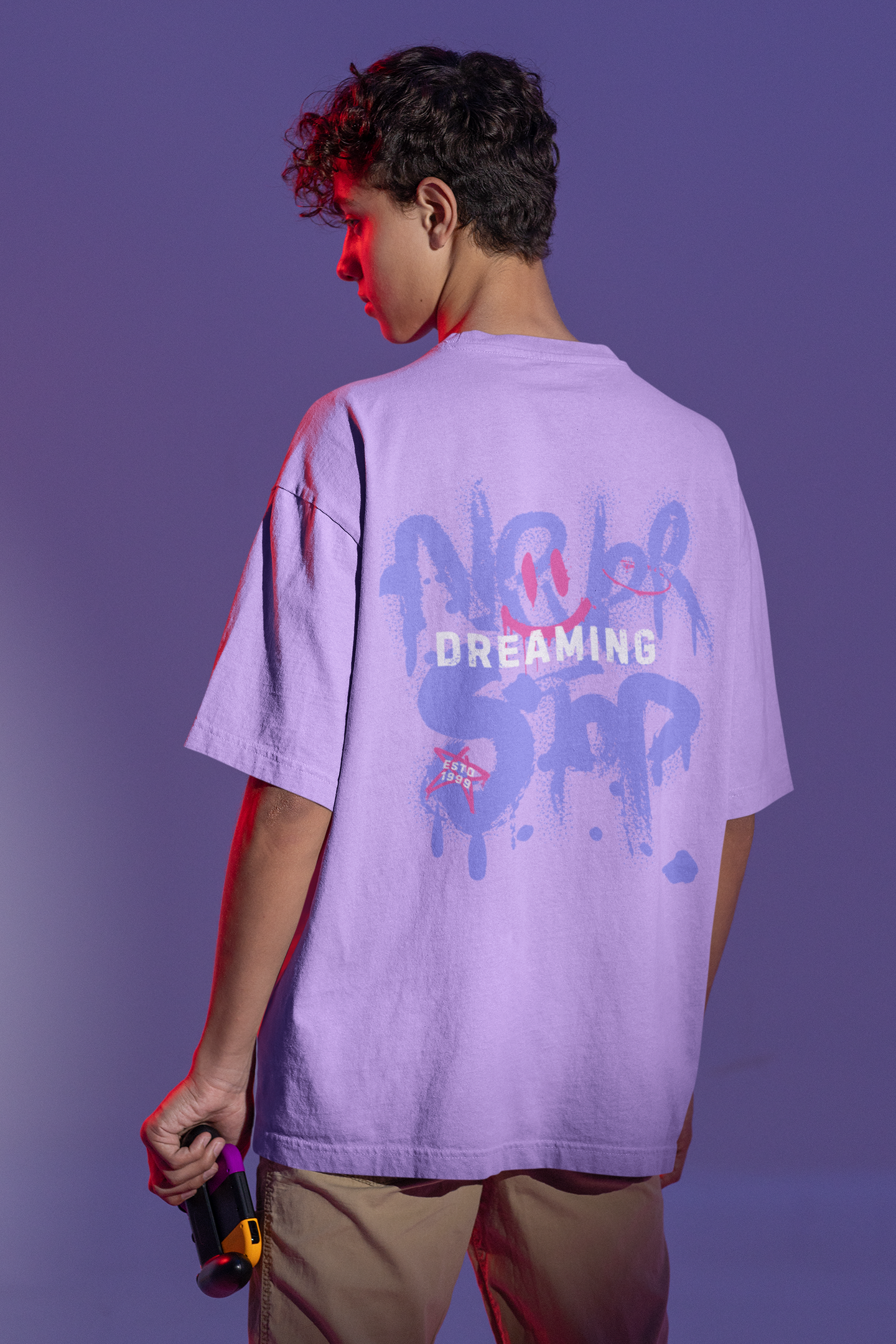 "Never stop Dreaming" Oversize T