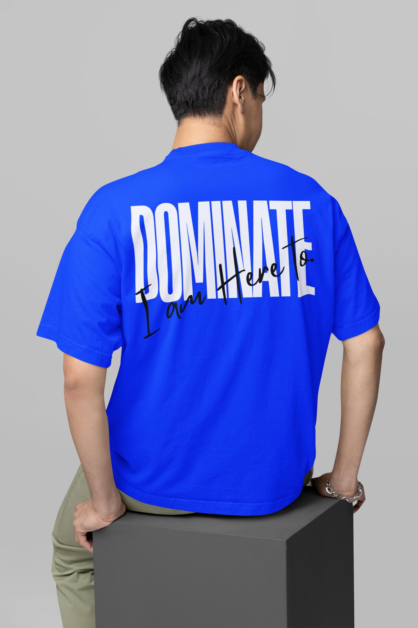 "DOMINATE" Oversize T