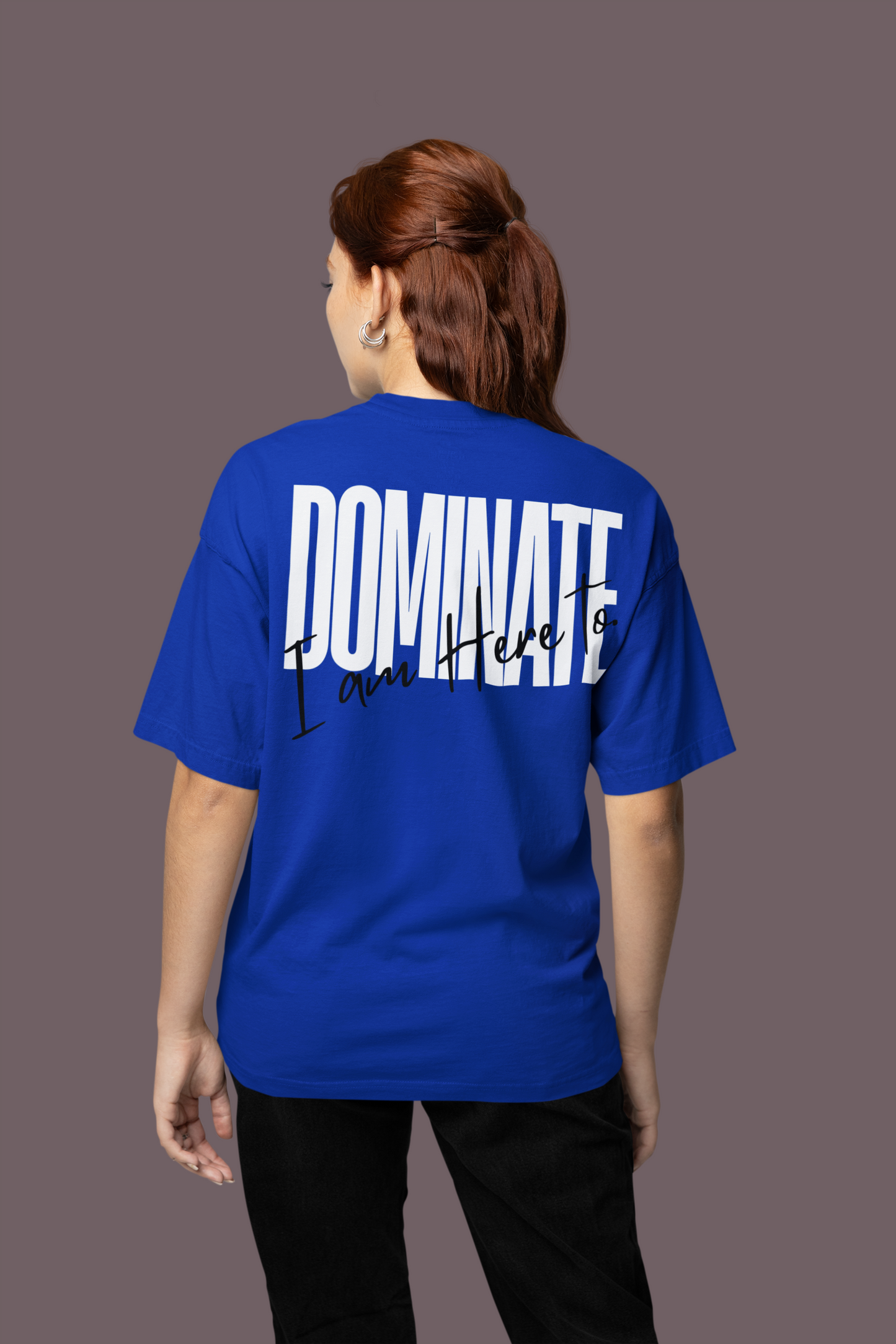 "Dominate" Oversize T
