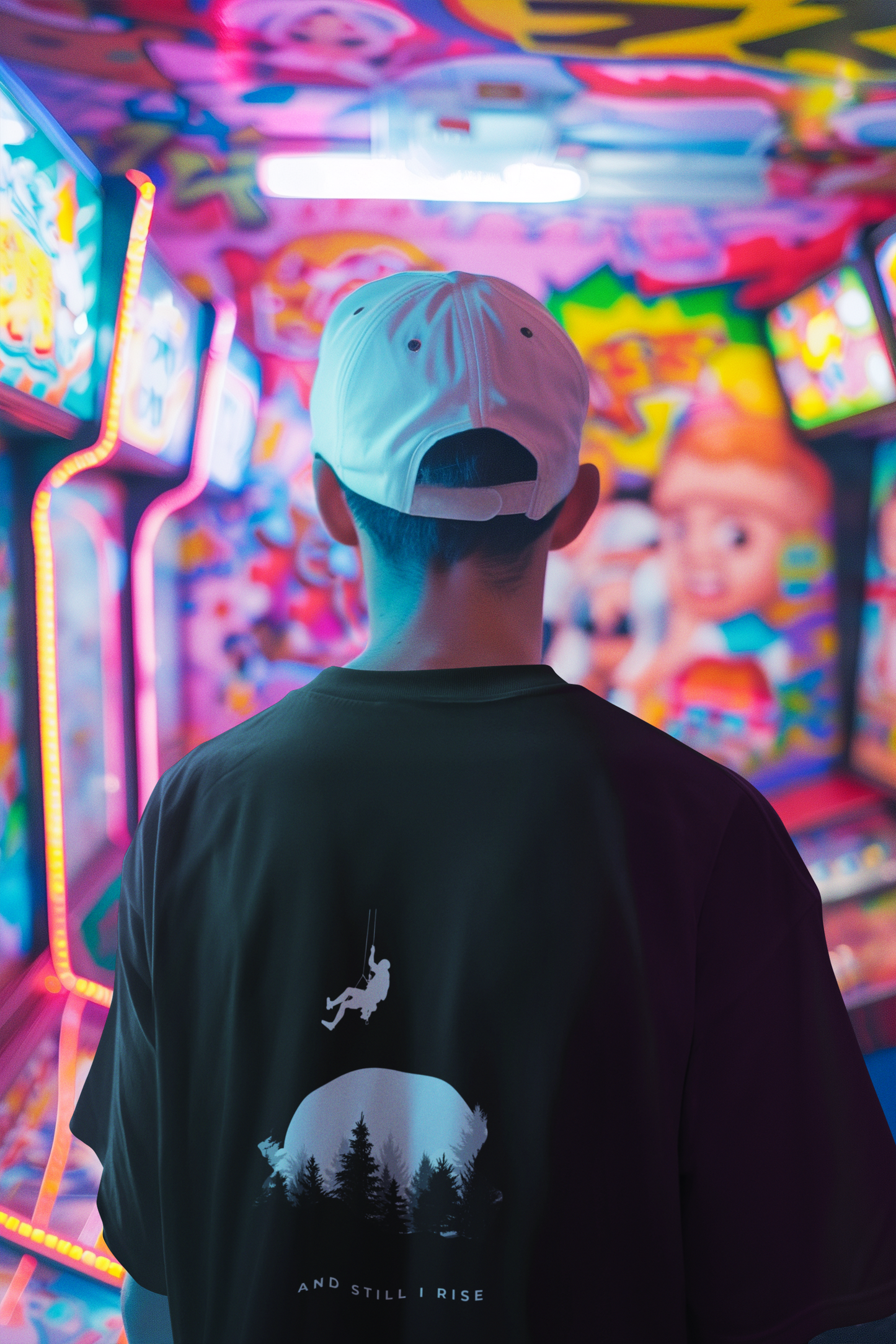 "Mountain" Oversize T