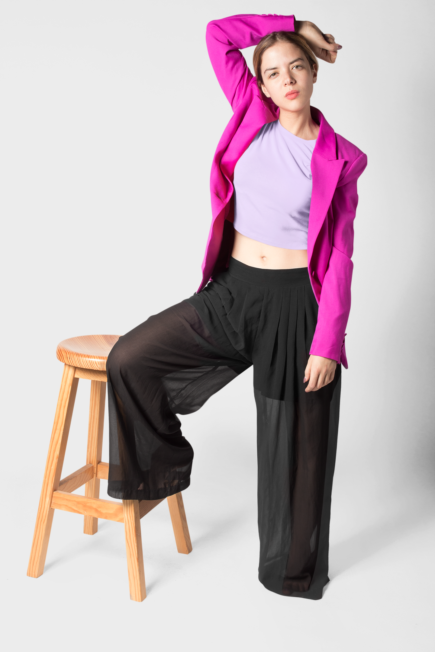 ARD " Lavender" Crop Top