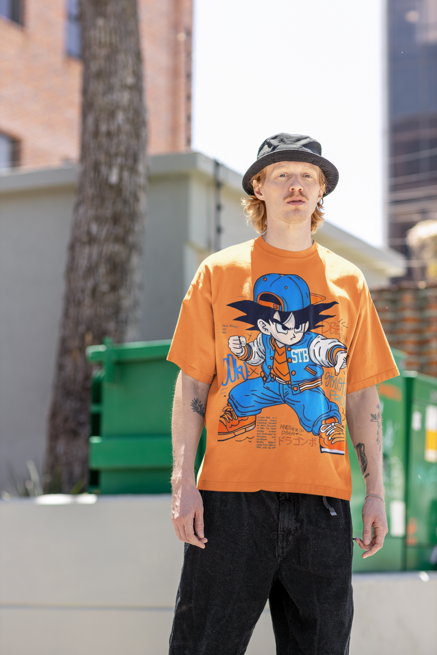 "Goku" Oversize T Gym Fit