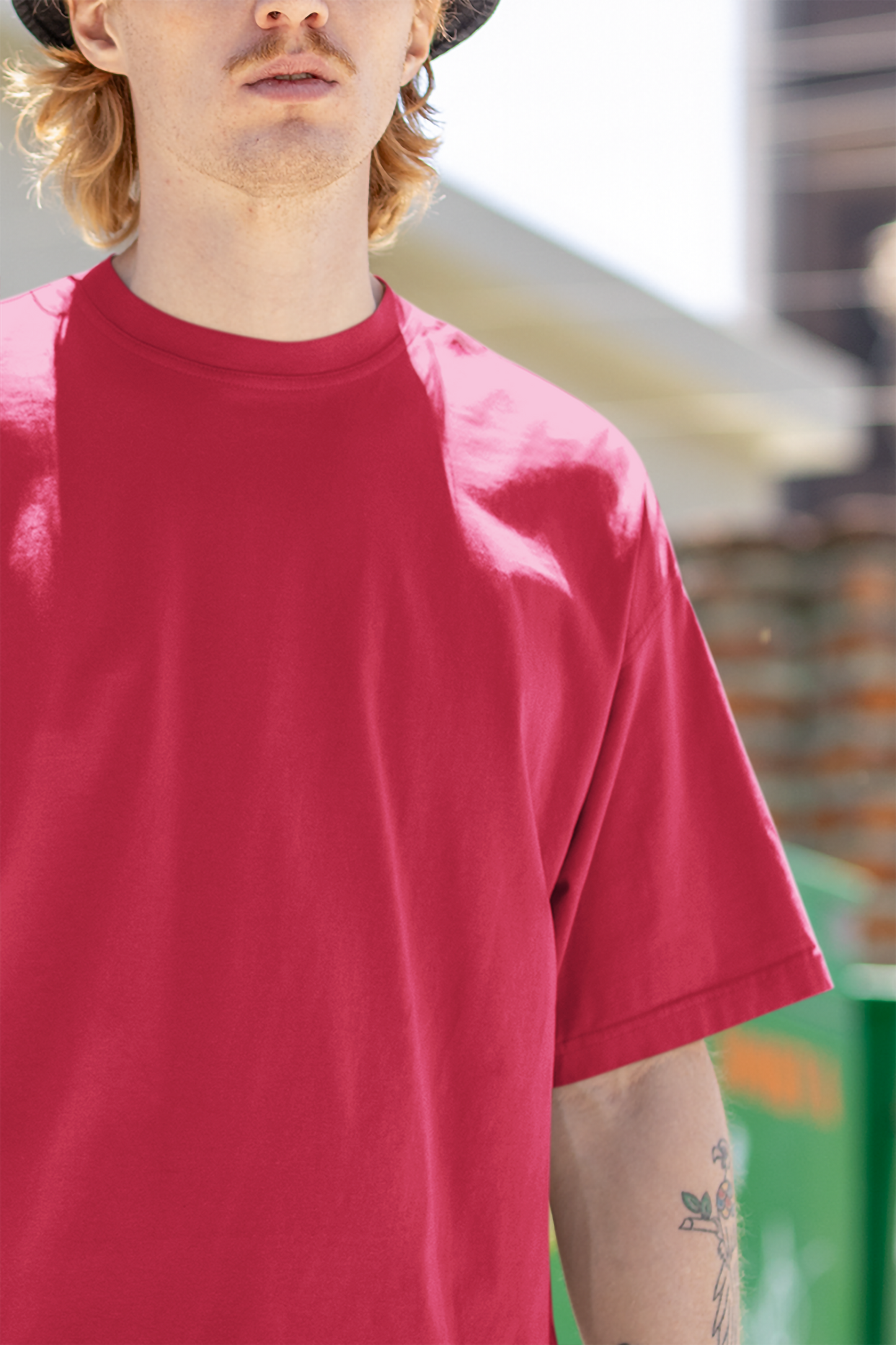 'Red Oversize T