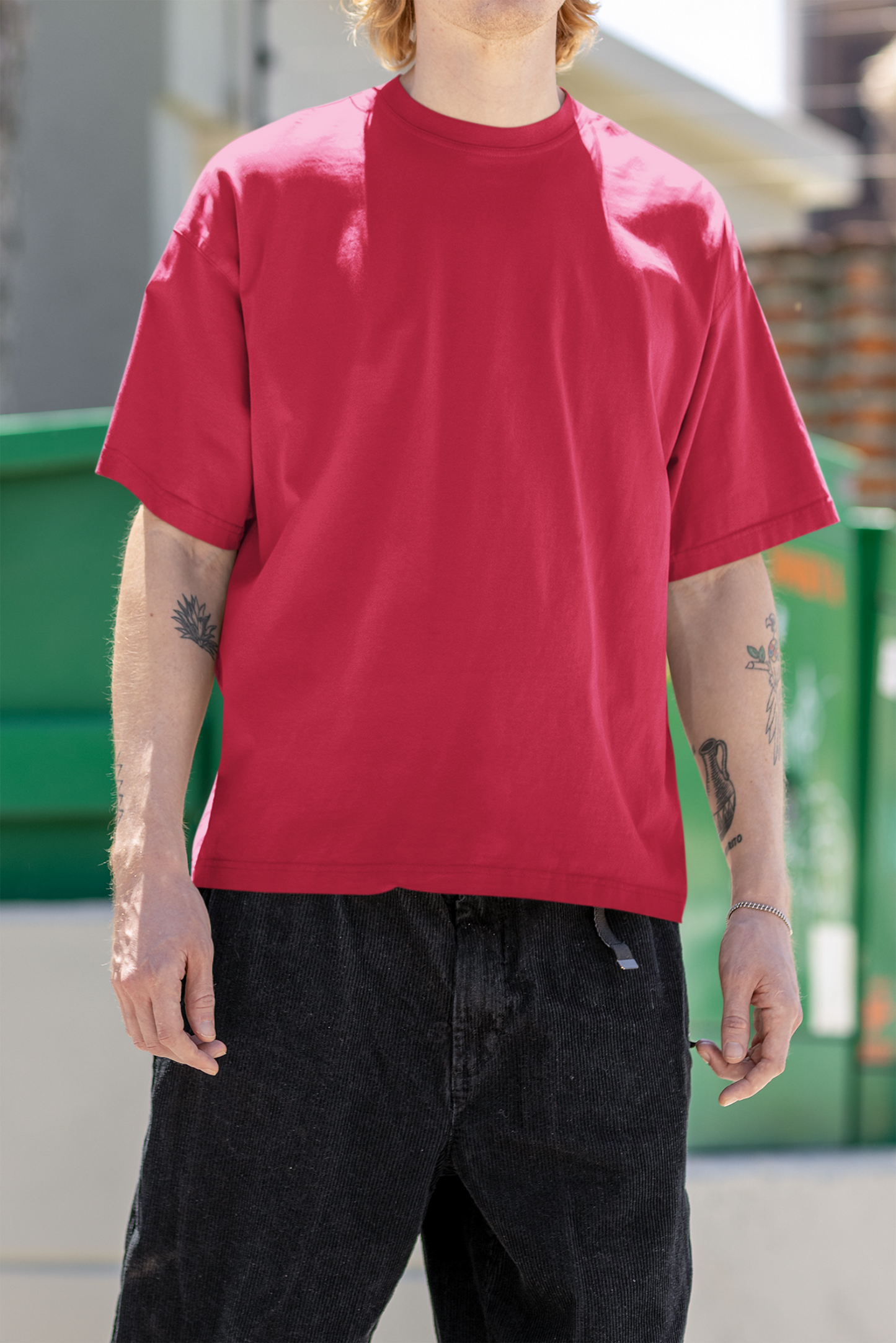 'Red Oversize T
