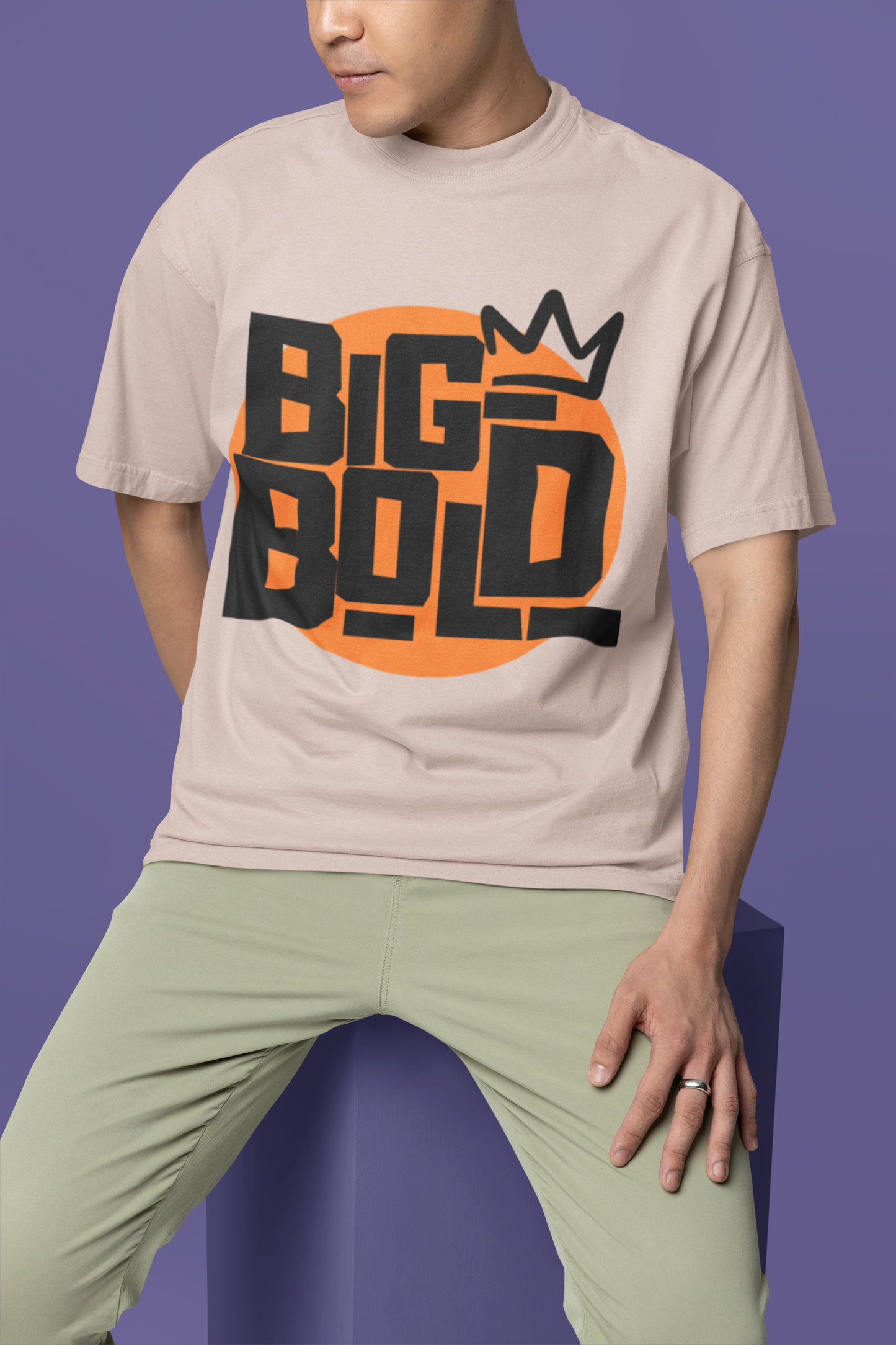 "Bold" Oversize T Gym Fit