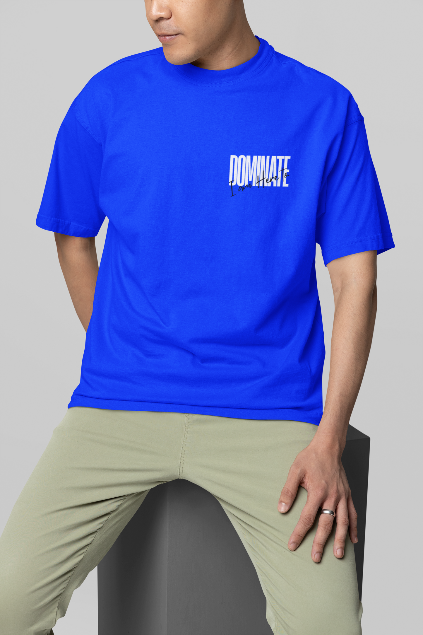 "DOMINATE" Oversize T