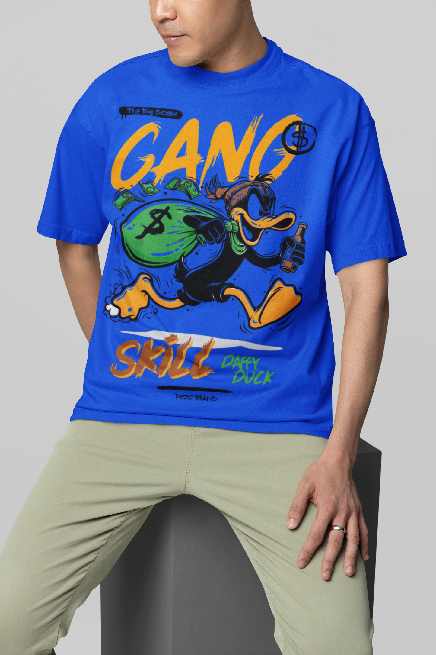 "DAFY DUCK" Oversize T Gym Fit