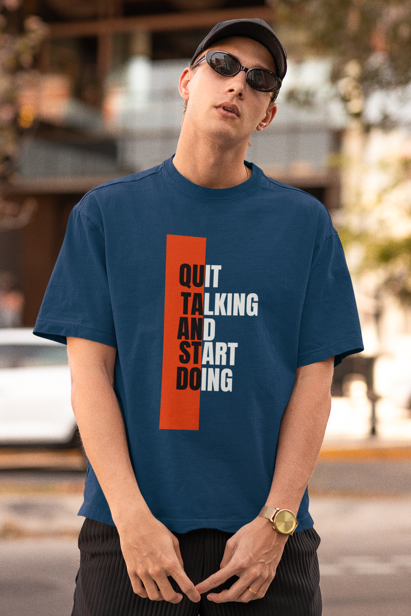 "Daily Gym" Oversize T