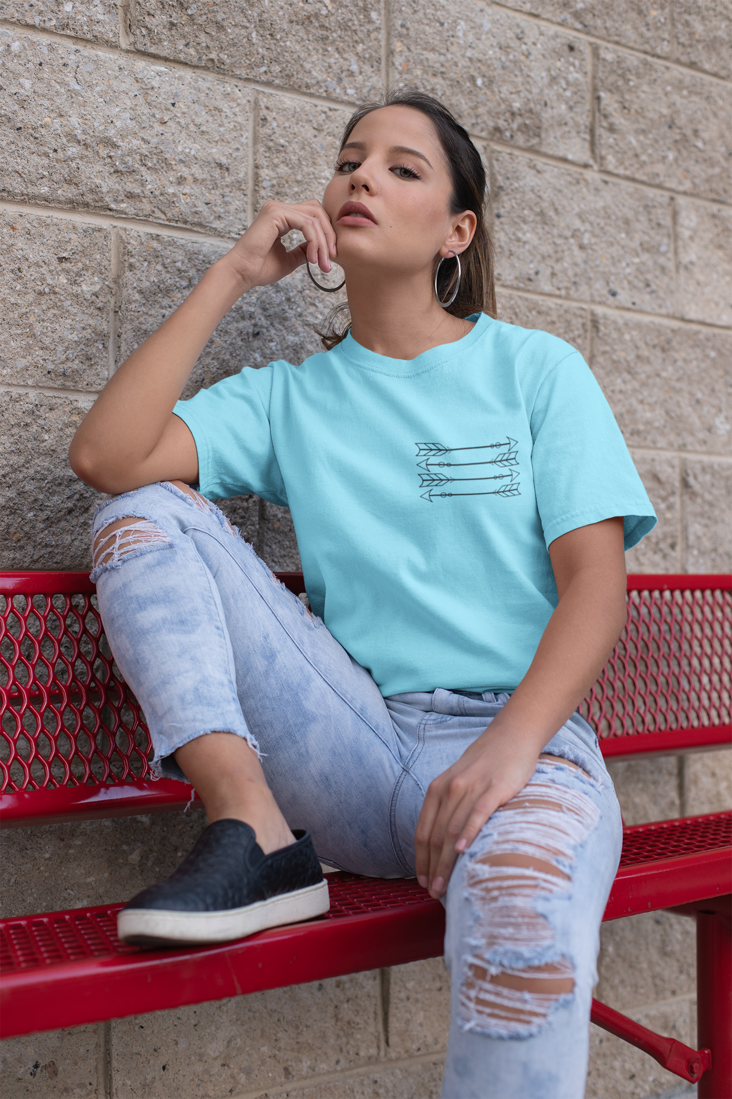 'Arrow' Oversize T