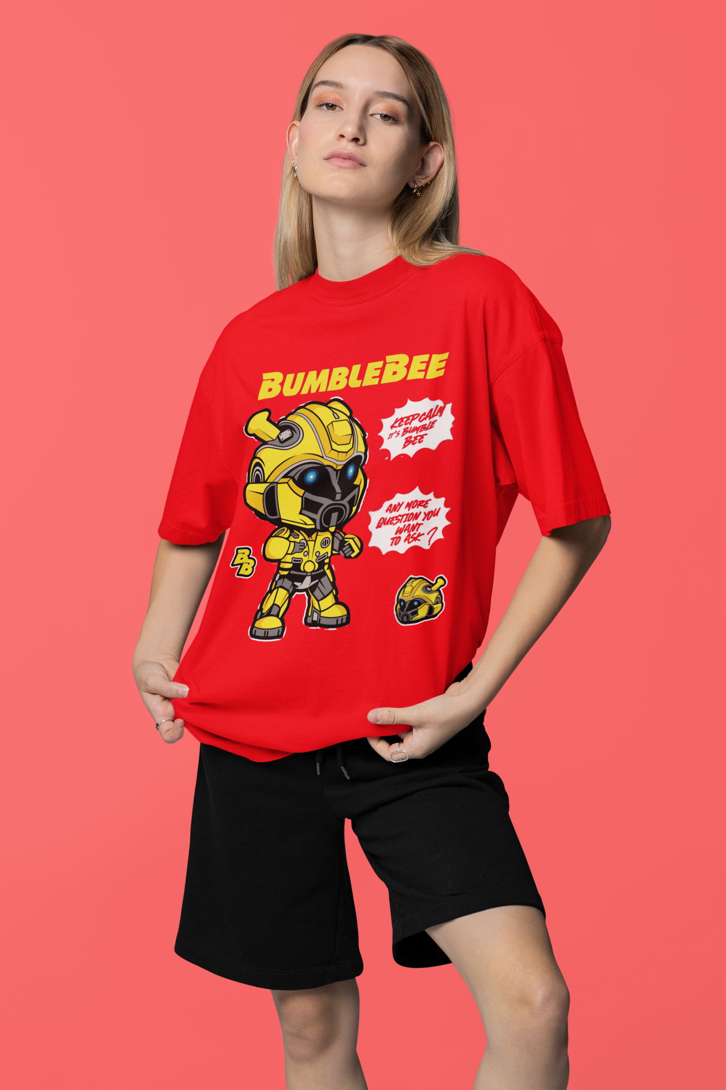 'Bumblebee' Oversize T