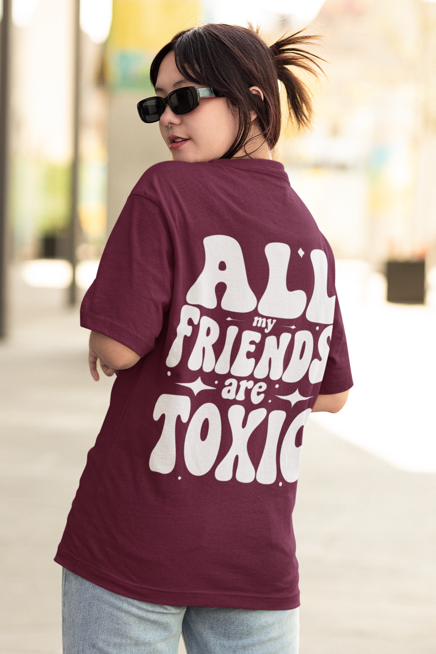 'Toxic' Oversize T