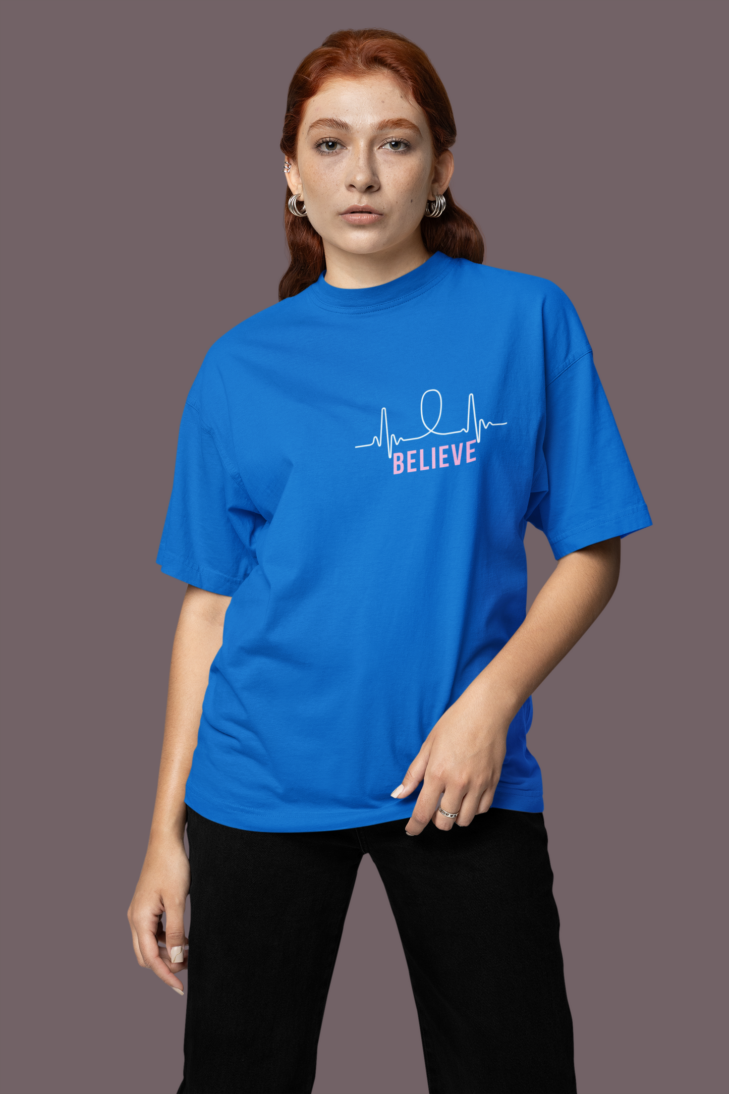 'Believe' Oversize T
