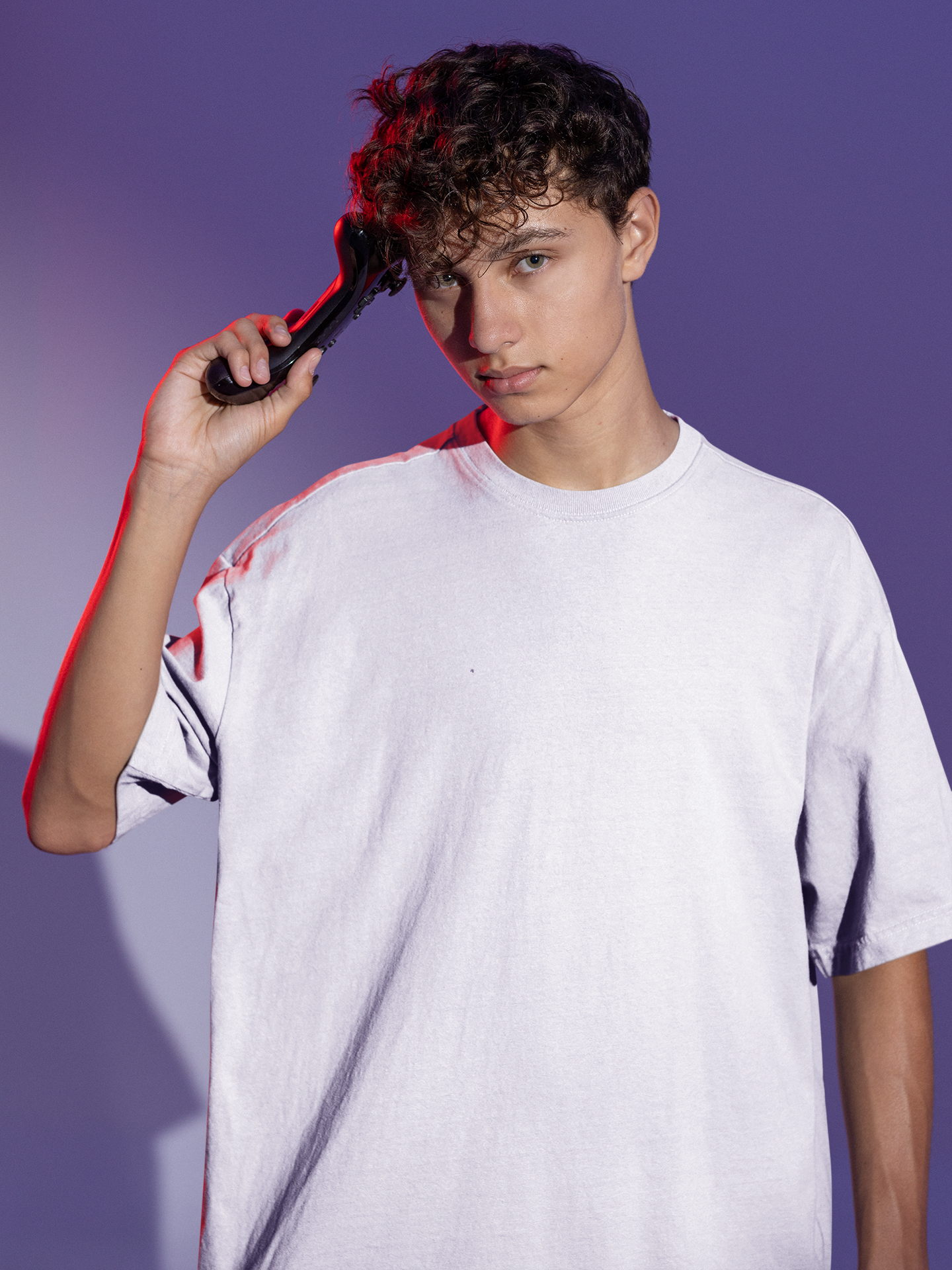 Basic White Oversize T
