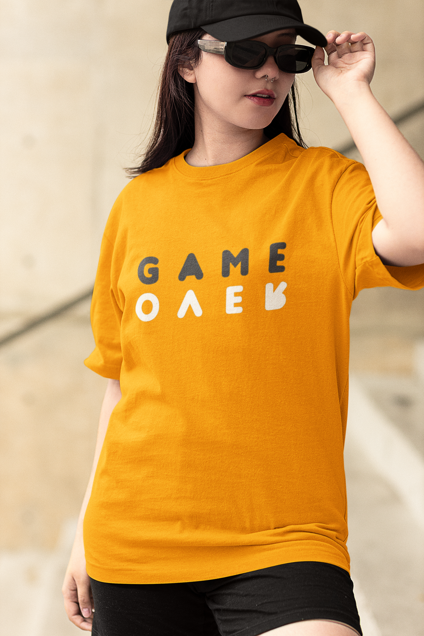 'Game Over' Oversize T