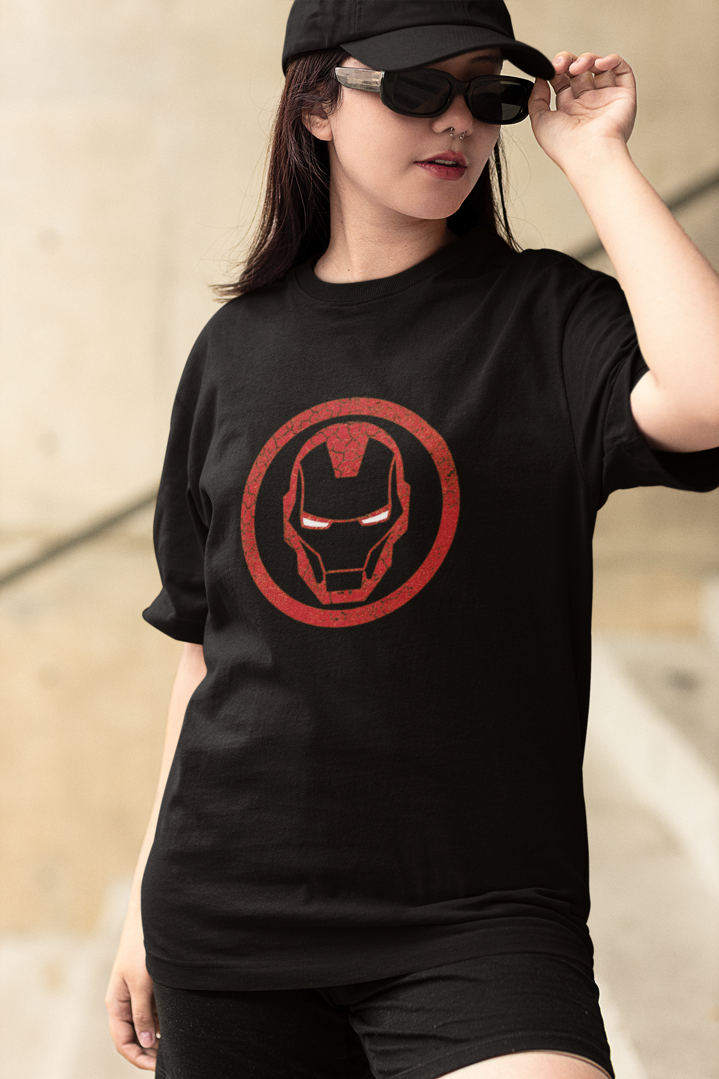 'Iron Man' Oversize T