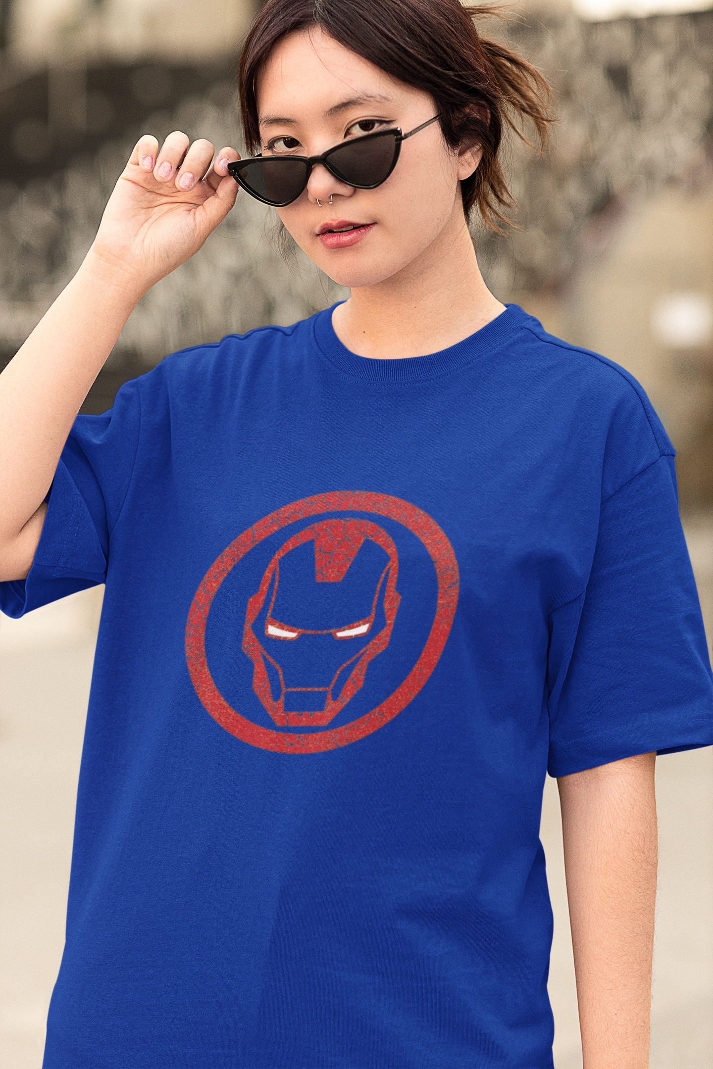 'Iron Man' Oversize T