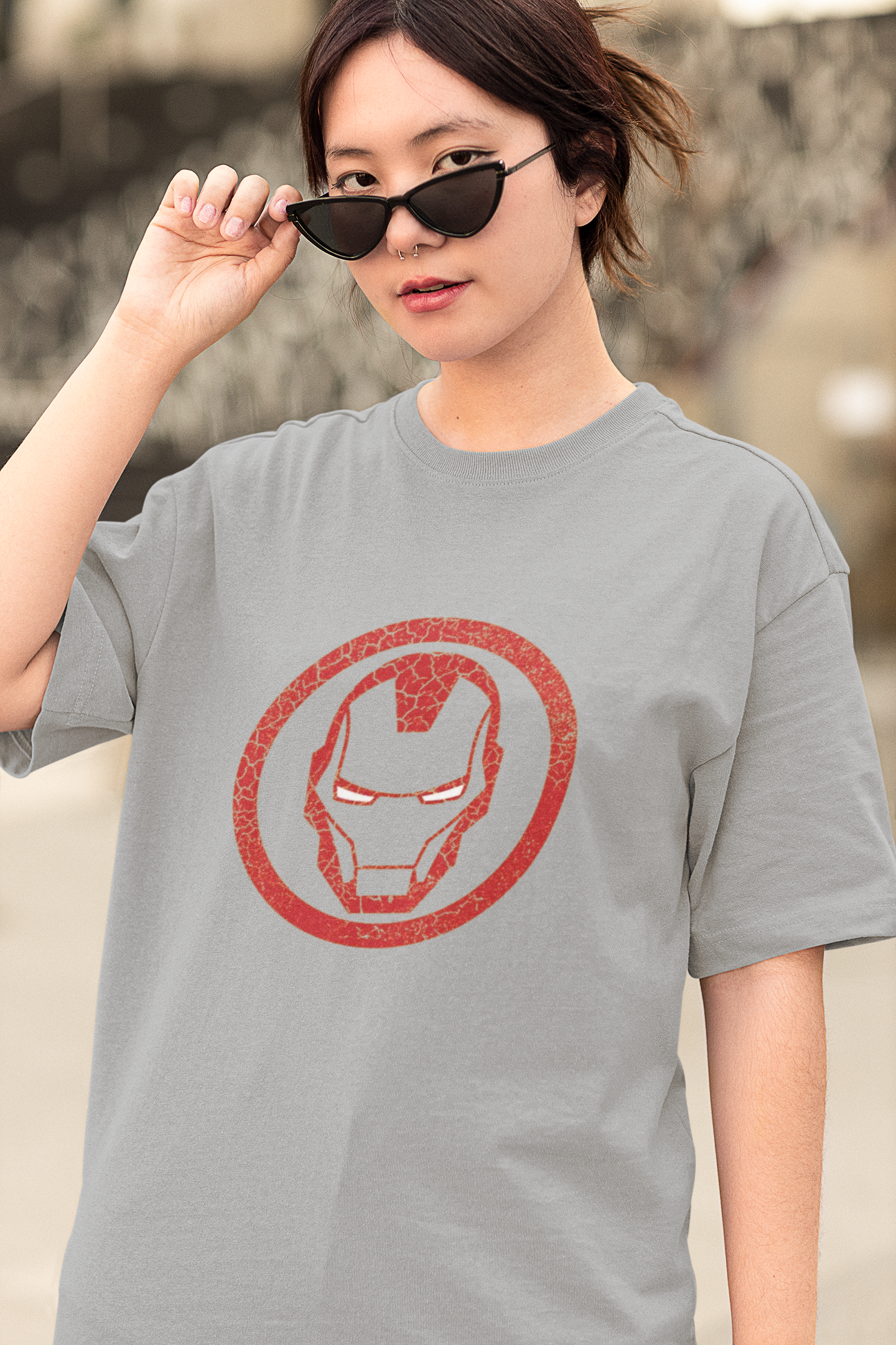 'Iron Man' Oversize T
