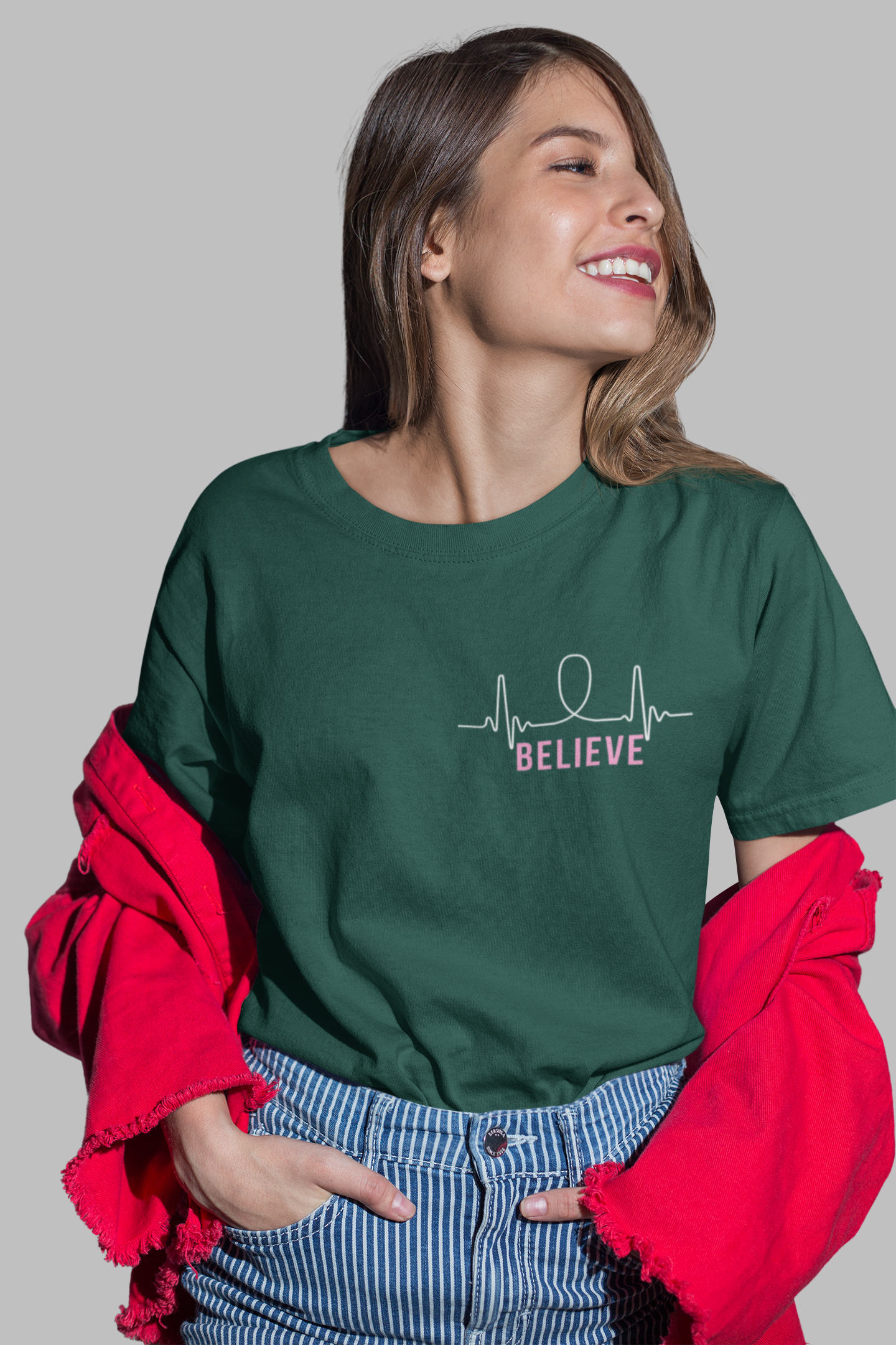 'Believe' Oversize T