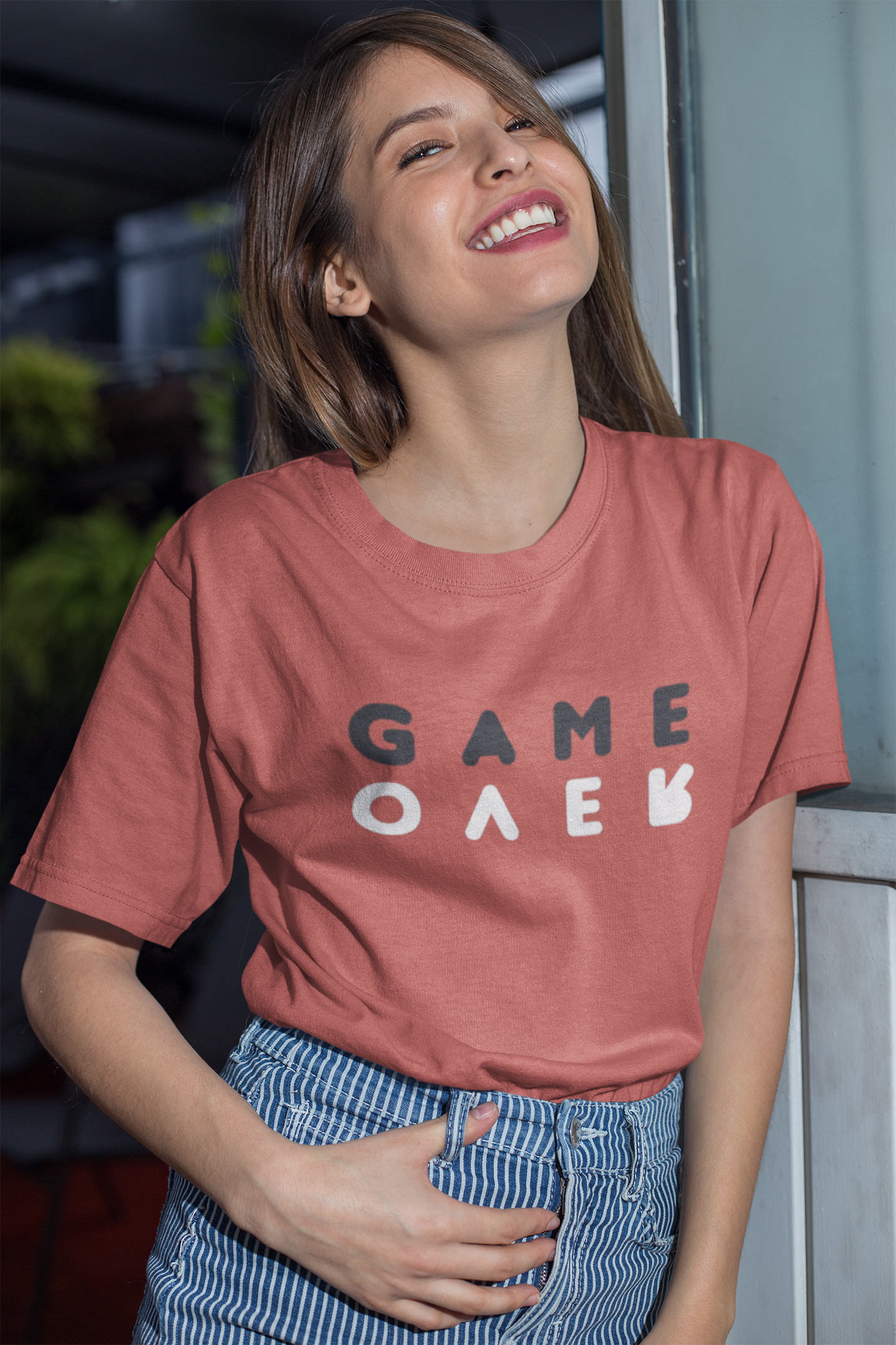 'Game Over' Oversize T