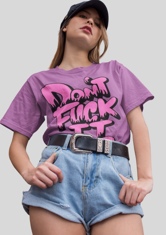 "Fuk It" Oversize T Gym Fit