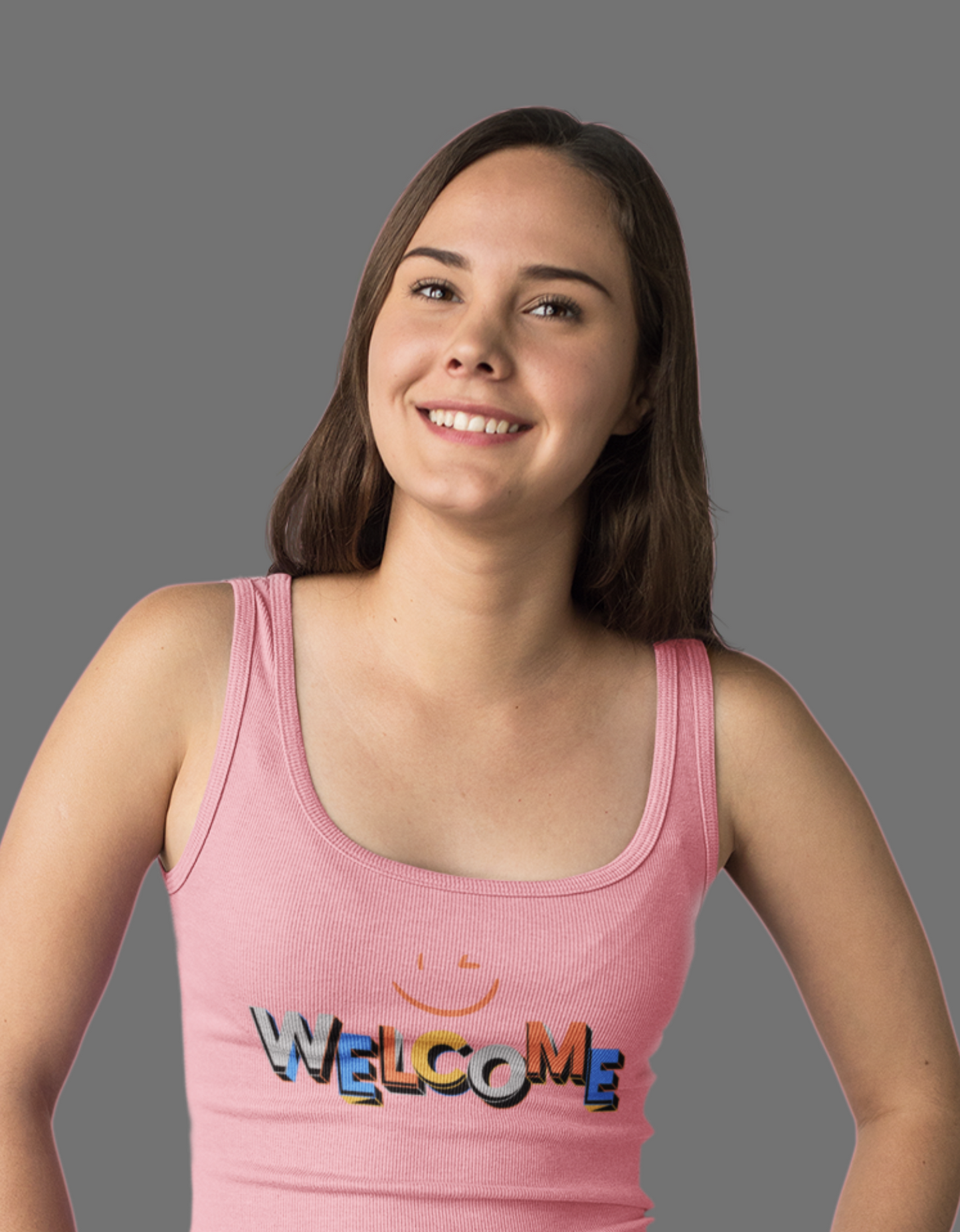 "Welcome" Tank Top