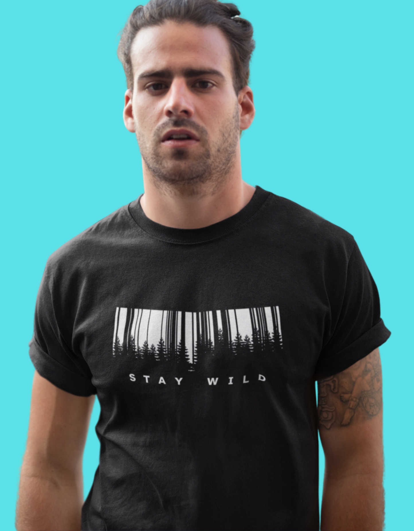 "Stay wild" T shirt