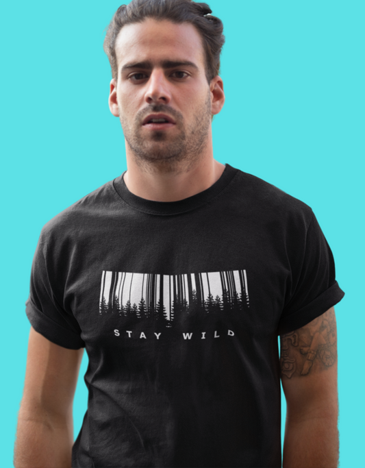 "Stay wild" T shirt