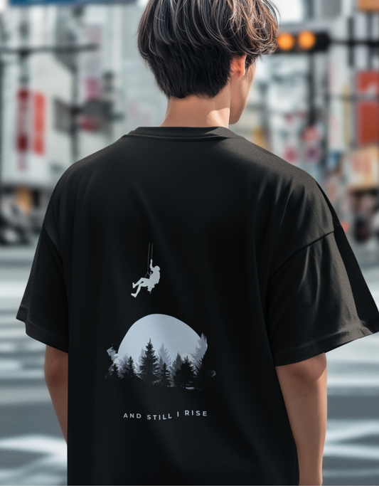 "Mountain" Oversize T