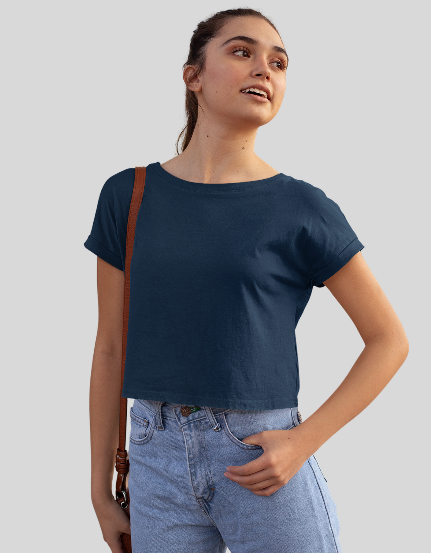 ARD "Navy" Crop Top