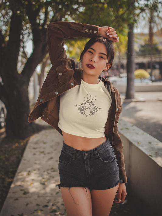 "Beige" Crop Top