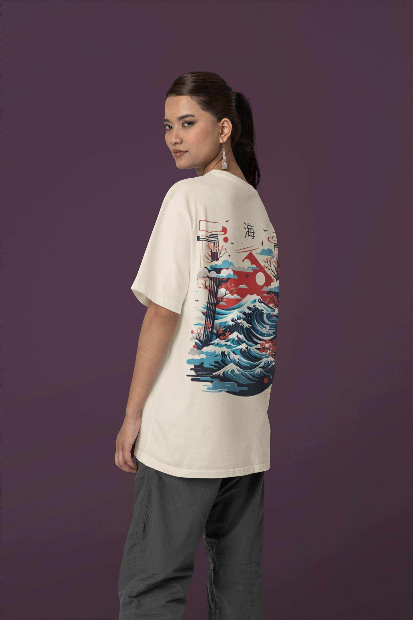 Peace Oversize T