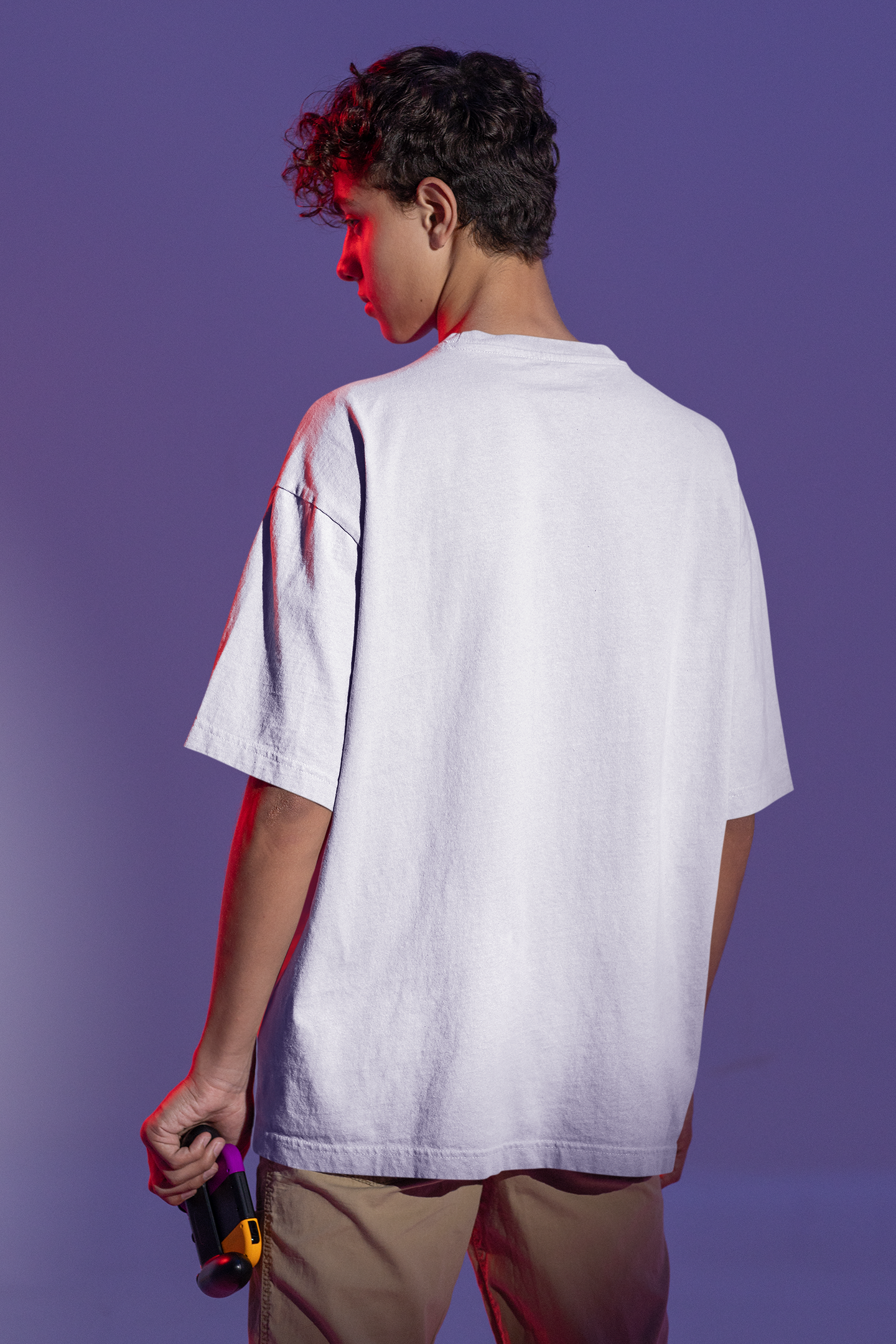 Basic White Oversize T