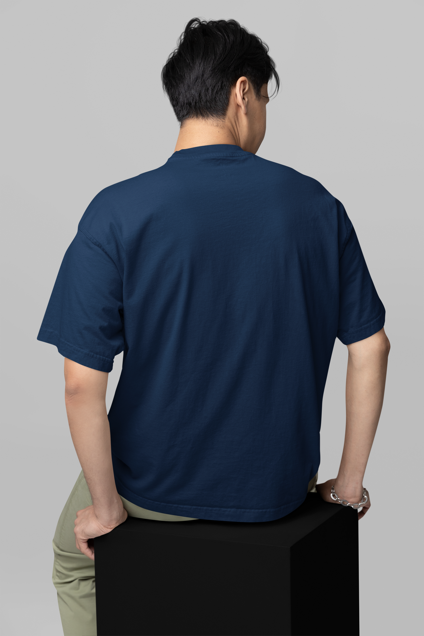 Navy Oversize T