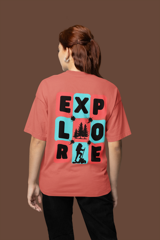 'Explore' Oversize T