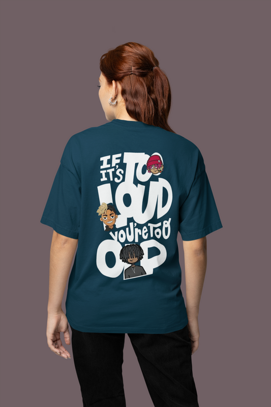 "Aqua" Oversize T