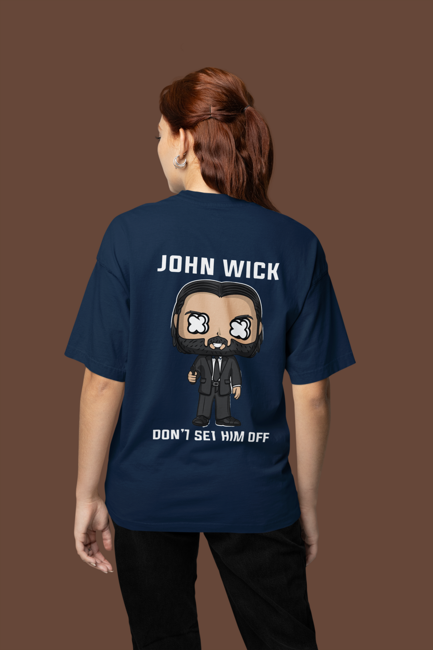'Wick' Oversize T