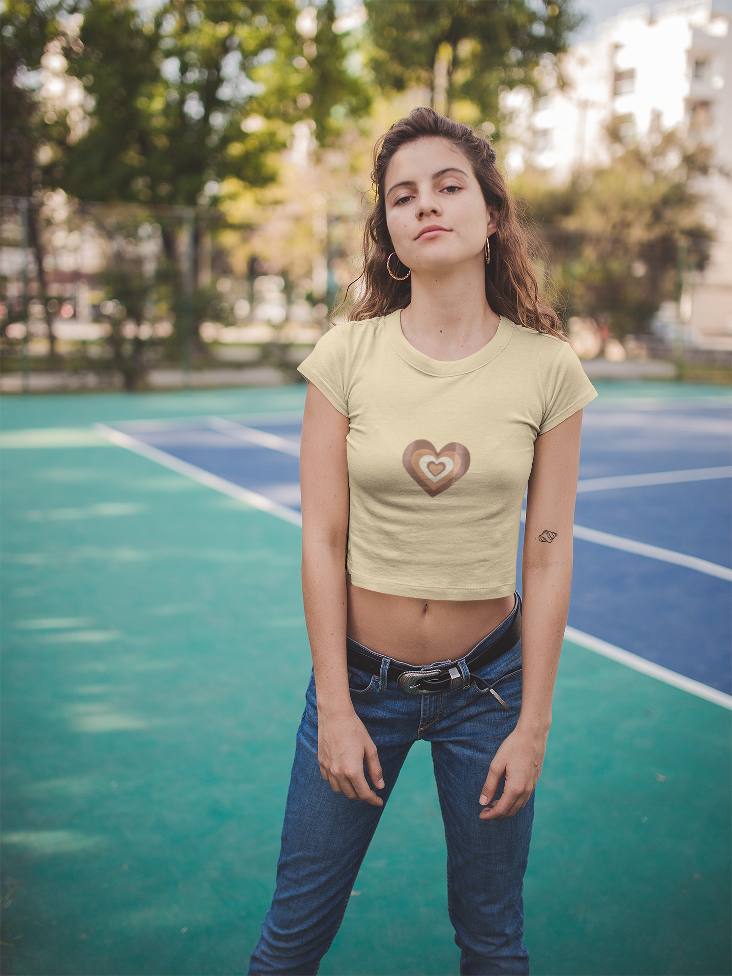 ARD "Heart" Crop Top