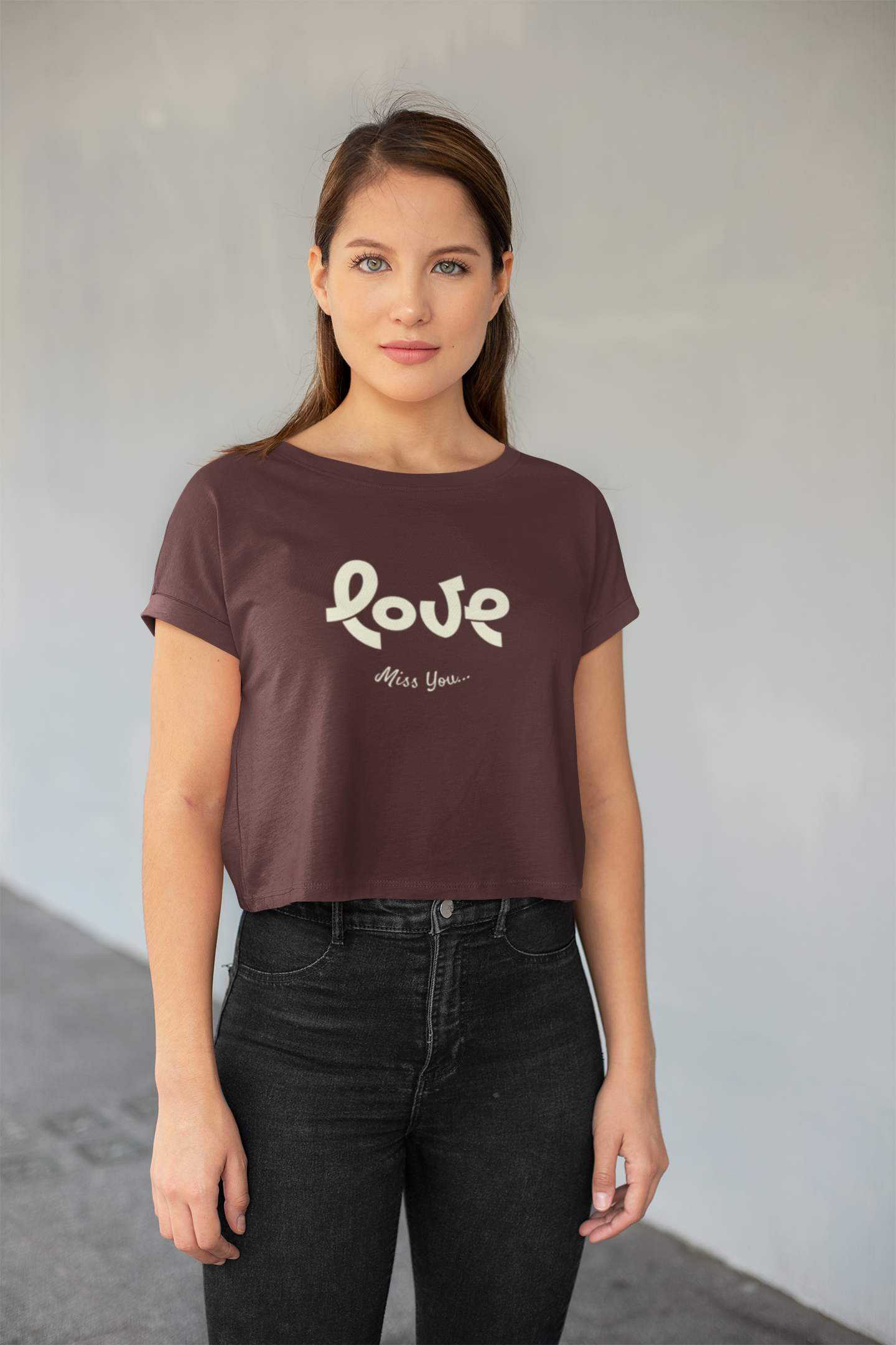 "Love" Crop Top