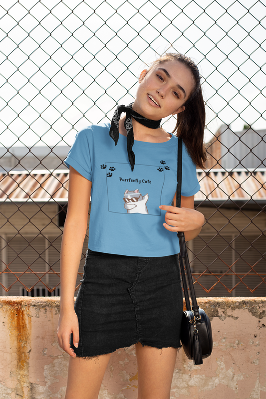 ARD "Purrferct" Crop Top