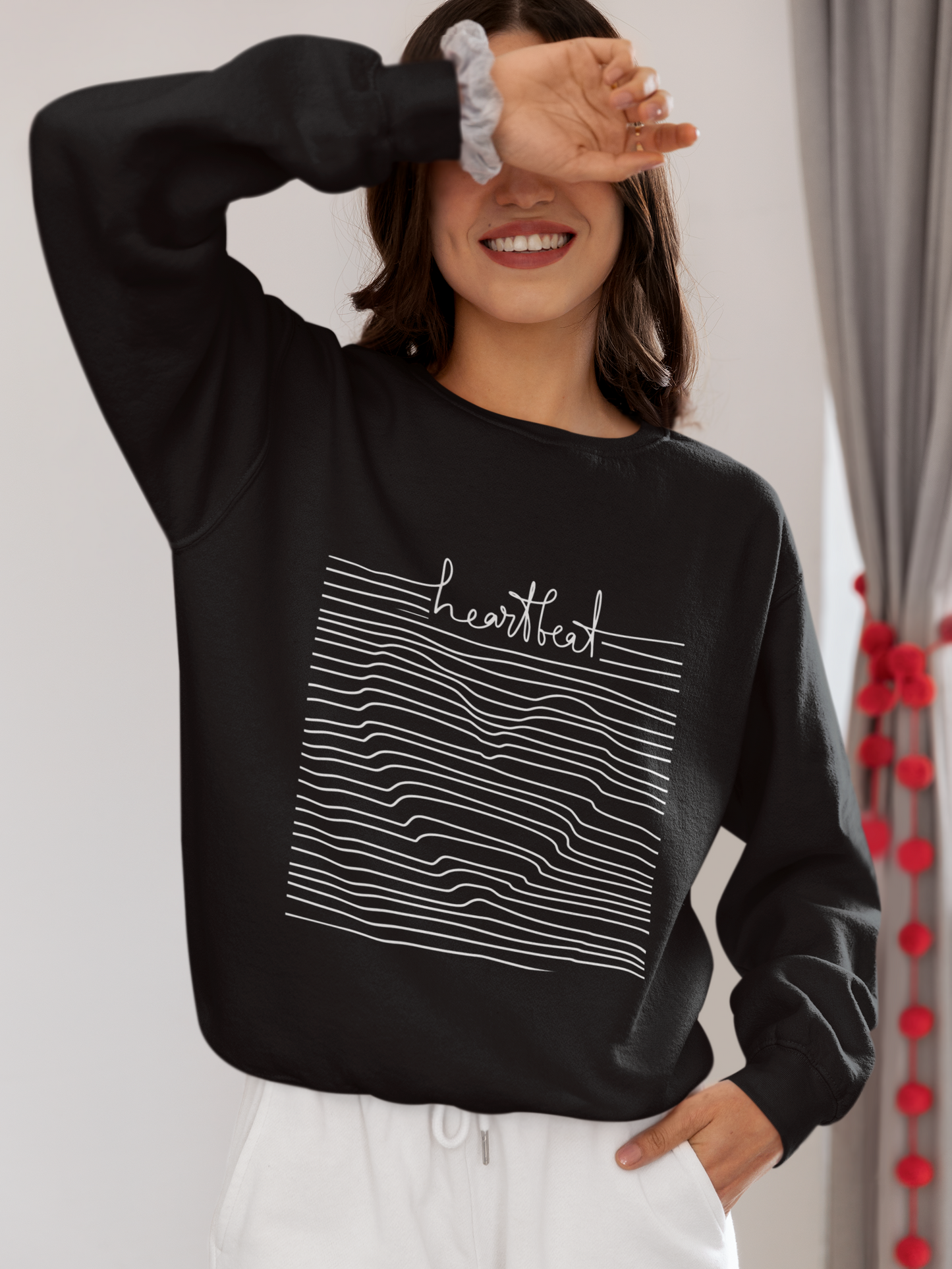 "Heartbeat Sweatshirt"