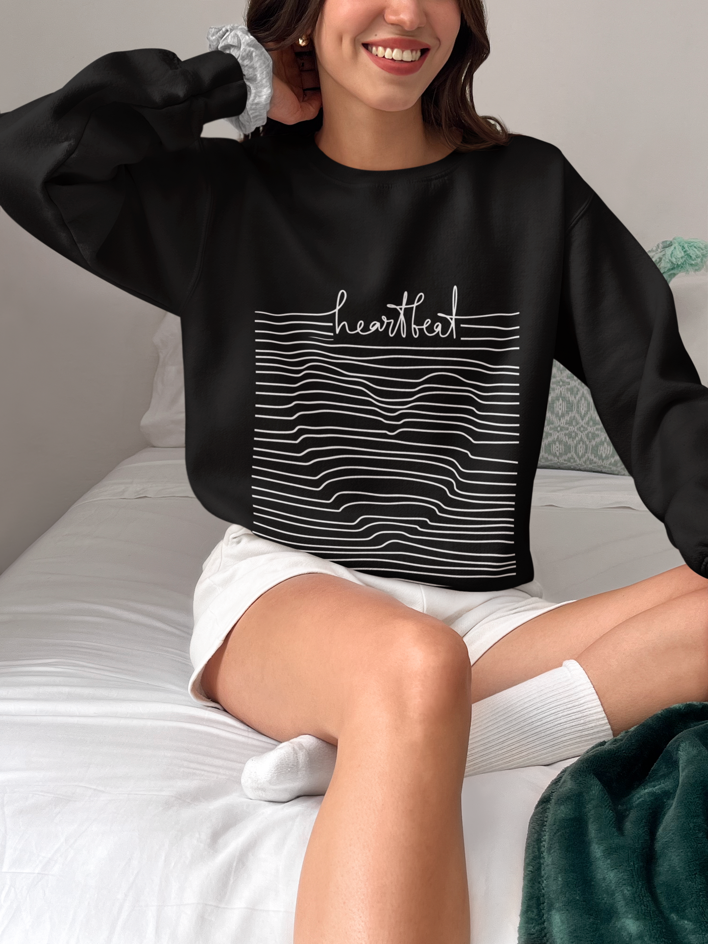 "Heartbeat Sweatshirt"