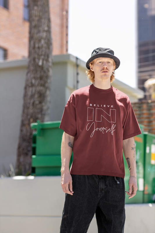 "Believe" Oversize T Gym Fit