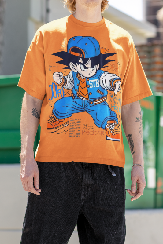 "Goku" Oversize T Gym Fit