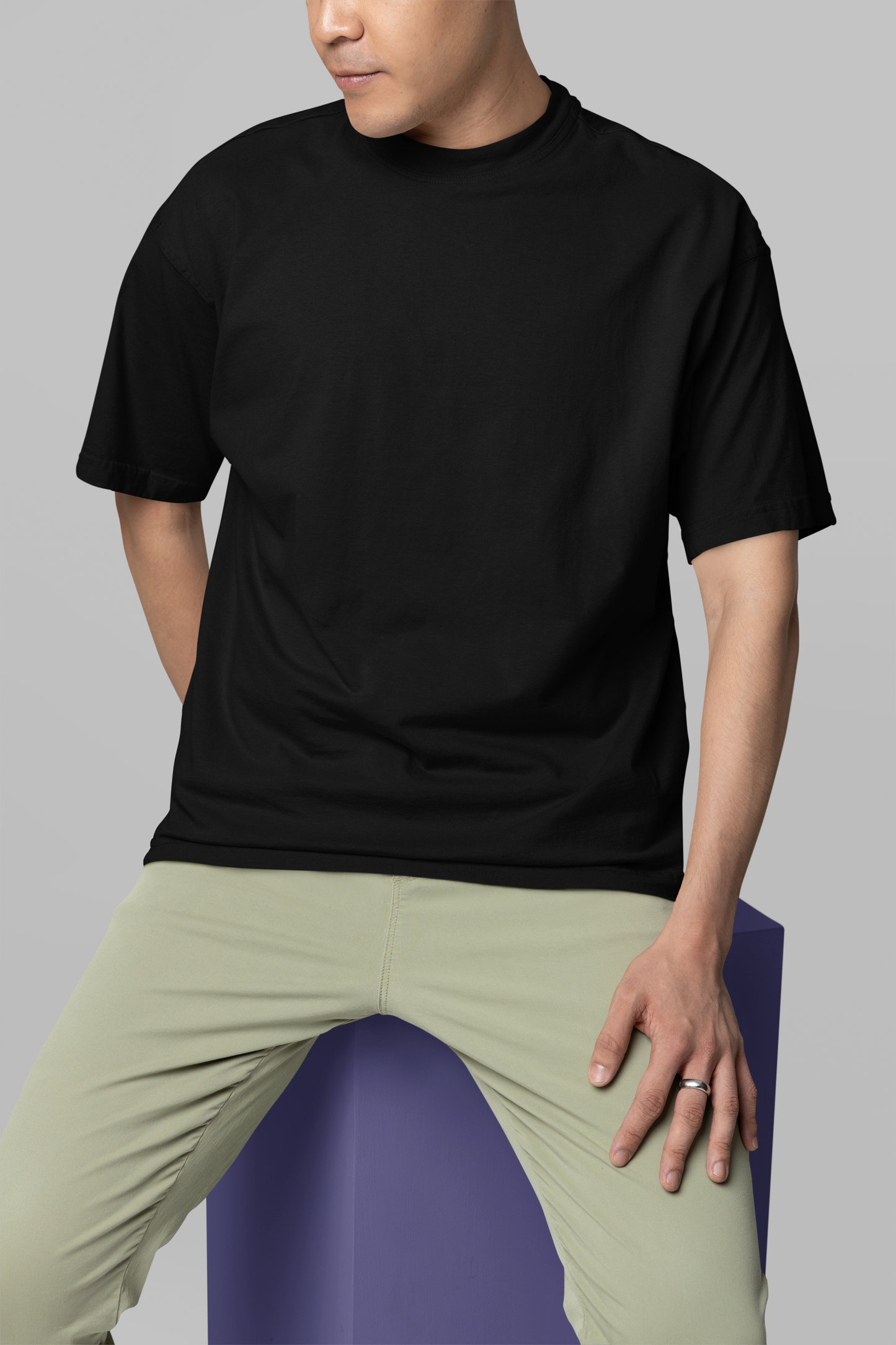 Black Oversize T