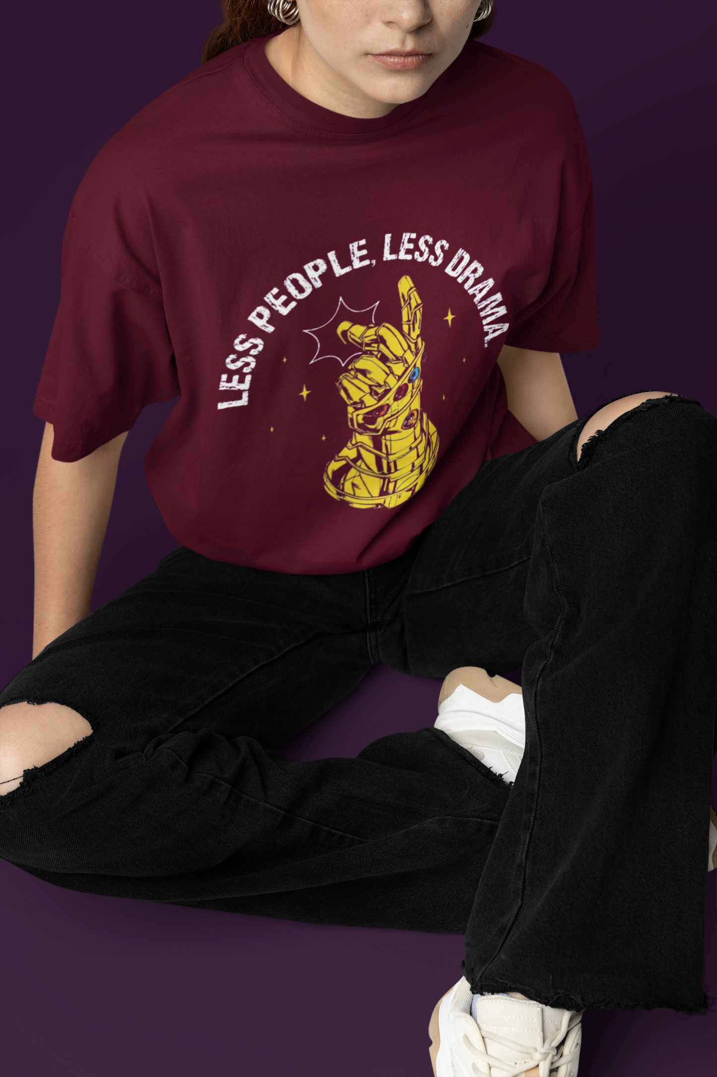 'Snap' Oversize T