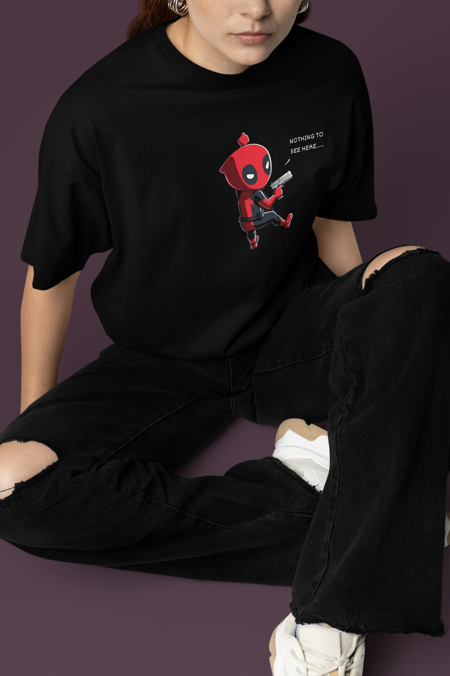 "Deadpool" Oversize T